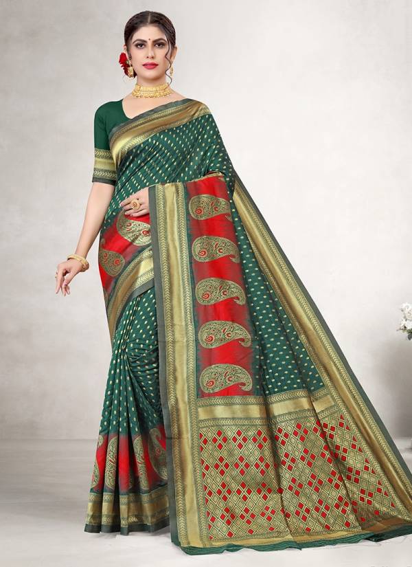 Lakshya Vidya vol 07 Exclusive Fancy Festive Wedding Wear Jacquard Silk Heavy Latest Saree Collection